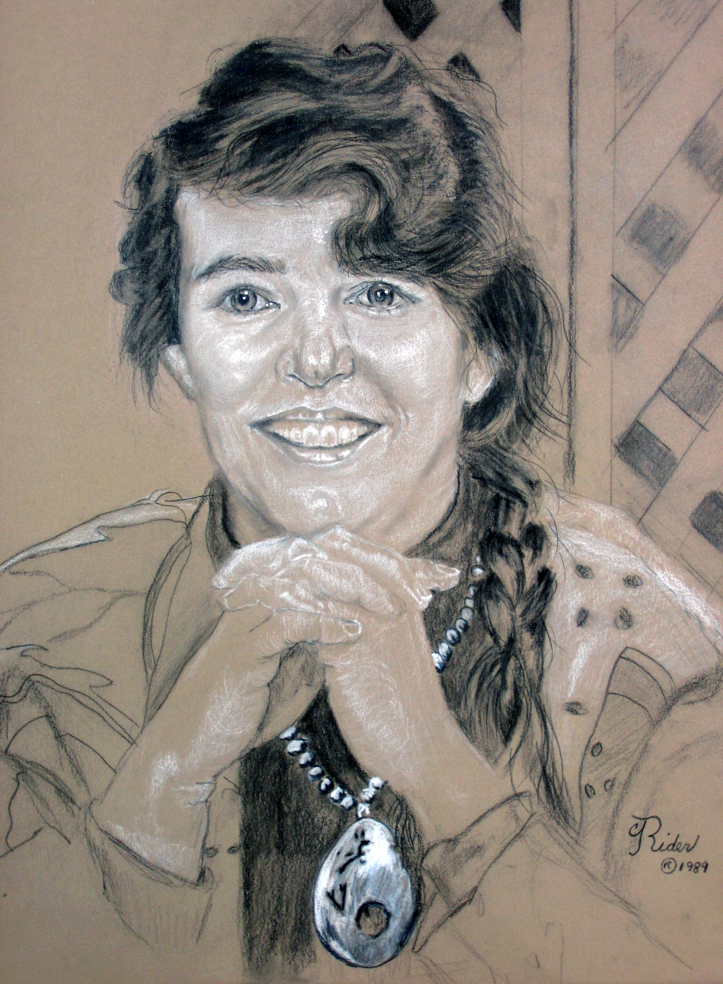 Conte Pencil Sketch Artist